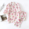 Kawaii Kimono Style Floral Pajamas