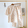 Kawaii Kimono Style Floral Pajamas