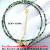 Fashion Faceted 2mm Beads Necklace | Mini Natural Stone Amethyst Quartz Agate Choker