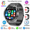 BOXUXING 2026 New Smart Watch Men Watch 5 Pro AMOLED HD Screen Bluetooth Call GPS Trajectory NFC Heart Rate Compass SmartWatches