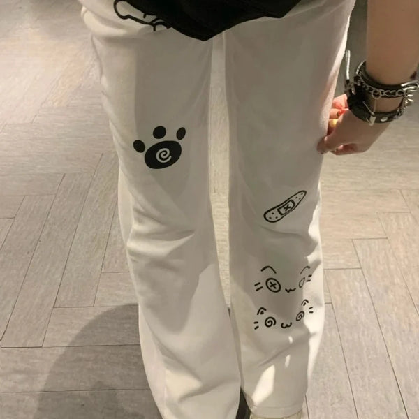 Kawaii Chaotic Kitty Sweatpants