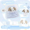 Plush Sleepy Puppy & Cat Notebook