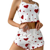 Sweet Heart Pajama Top & Shorts