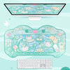 Kawaii Frog Game Desk Pad