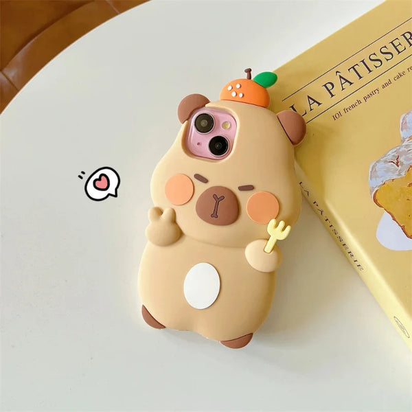 Kawaii Capybara iPhone Case