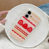Strawberries & Cream Cake Samsung Phone Case