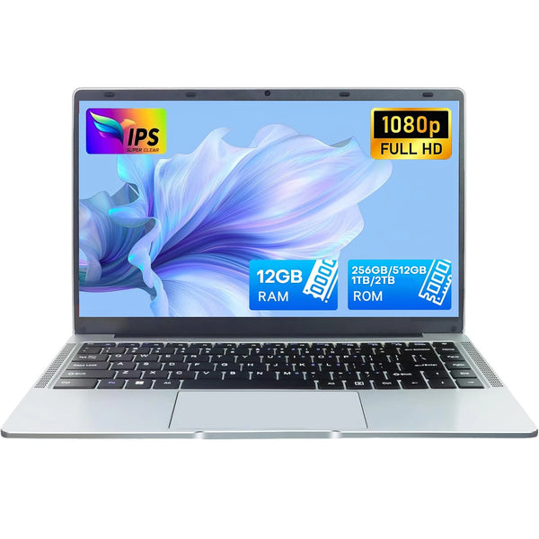 Ultra Slim Windows 11 Pro Laptop Computer