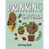 Drinking Capybara: An Adult Coloring Book with Many Coffee and Drinks Recipes, Super Cute for a Capybara Lovers - Paperback