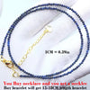 Fashion Faceted 2mm Beads Necklace | Mini Natural Stone Amethyst Quartz Agate Choker