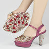 New Italian Party Shoes and Bag Set TYR56