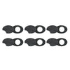 Smart Glasses LED Light Blocking Stickers Fit for Meta Sliding Reusable Adhesive Eyeglass Camera Cover Black