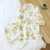 Kawaii Kimono Style Floral Pajamas