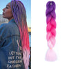 24Inch Jumbo Braid Hair Extensions | Long Straight Yaki Pre Stretched Synthetic Hair