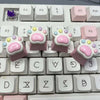 Rainbow Beans Cat Paw Keycaps