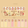 Cute Capybara Bookmark Sticky Notes