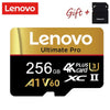 Lenovo Secure 512GB Memory Card Micro TF SD TF Cards SD Cards 256GB 64GB Waterproof 32GB Class 10 for Camera/Tablet/Phone