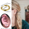 316L Stainless Steel Small Hoop Earrings | 2/8Pcs Cartilage Tragus Conch Jewelry