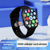 CD99 Smart Watch 8GB RAM AMOLED Wifi ROM GPS 128GB Position APP Download Bluetooth Men Women Cellular Card Version Smartwatch