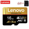 Lenovo Secure 512GB Memory Card Micro TF SD TF Cards SD Cards 256GB 64GB Waterproof 32GB Class 10 for Camera/Tablet/Phone