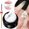BORN PRETTY 15ml Clear Non Stick Hand Extension Gel 3D Shaping Sculpting Carving Nail Art Solid Hard Gel for Fake Nail