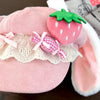 Kawaii Strawberry Bunny Hat