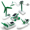 6-in-1 Solar Robot Kit – DIY Educational Science Toy for Kids | Build Car, Ship, Windmill, Fan & More