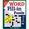 Large Print Word Fill-in Puzzle book 2 - Paperback