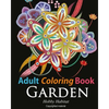 Adult Coloring Book: Enchanted Garden: Coloring Book for Grownups Featuring 32 Beautiful Garden and Flower Designs - Paperback