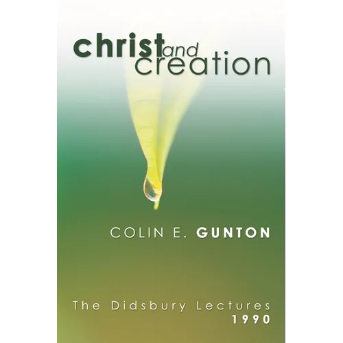 Christ and Creation - Paperback