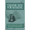 Thank You for Sharing: Sixty Years of Letters to AA Grapevine - Paperback
