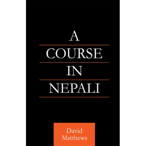 A Course in Nepali - Paperback