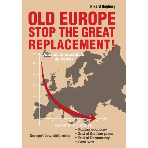 Old Europe Stop The Great Replacement - Paperback