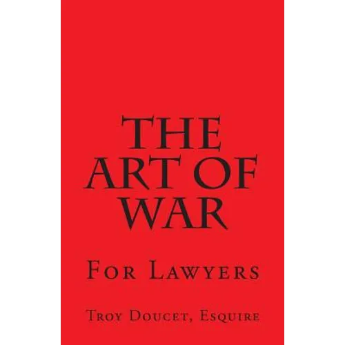 Art of War for Lawyers - Paperback