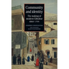 Community and identity: The making of modern Gibraltar since 1704 - Paperback