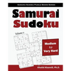 Samurai Sudoku: 500 Medium to Very Hard Sudoku Puzzles Overlapping into 100 Samurai Style - Paperback