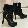 High Heel Winter Boots
