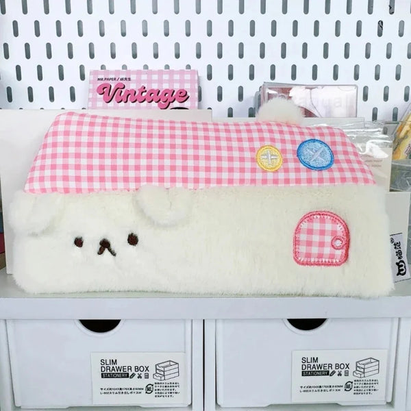 Kawaii Puppy House Pencil Bag