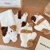 Kawaii Cat Scarf & Gloves