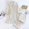 Kawaii Kimono Style Floral Pajamas