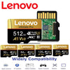 Lenovo Secure 512GB Memory Card Micro TF SD TF Cards SD Cards 256GB 64GB Waterproof 32GB Class 10 for Camera/Tablet/Phone