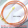 Fashion Faceted 2mm Beads Necklace | Mini Natural Stone Amethyst Quartz Agate Choker