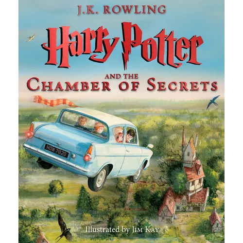 Harry Potter and the Chamber of Secrets: The Illustrated Edition (Harry Potter, Book 2) - Hardcover