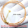 Fashion Faceted 2mm Beads Necklace | Mini Natural Stone Amethyst Quartz Agate Choker