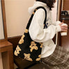 Cute Teddy Bear Print Tote Bag