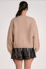 The Cozy Tie Cardigan: Macchiato