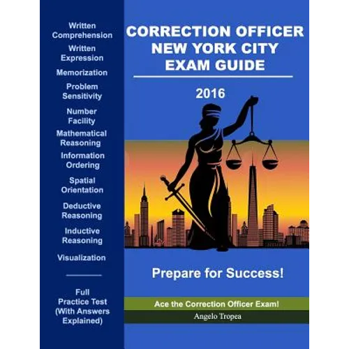 Correction Officer New York City Exam Guide - Paperback