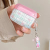 Cute Pink Bows Airpods Case