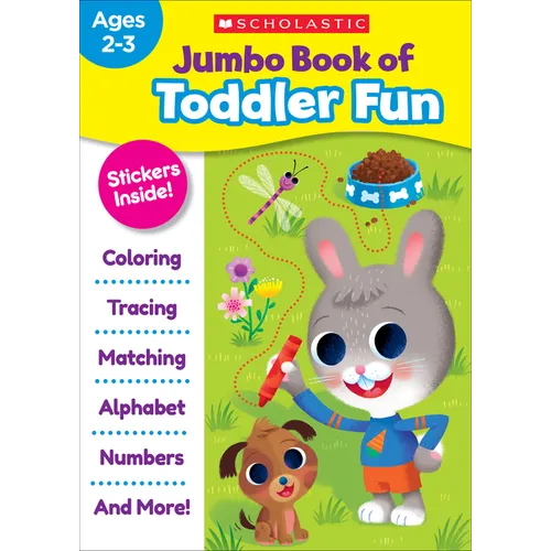 Jumbo Book of Toddler Fun - Paperback