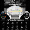 BOXUXING 2026 New Smart Watch Men Watch 5 Pro AMOLED HD Screen Bluetooth Call GPS Trajectory NFC Heart Rate Compass SmartWatches