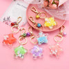 Sparkle Star Moving Liquid Keychain